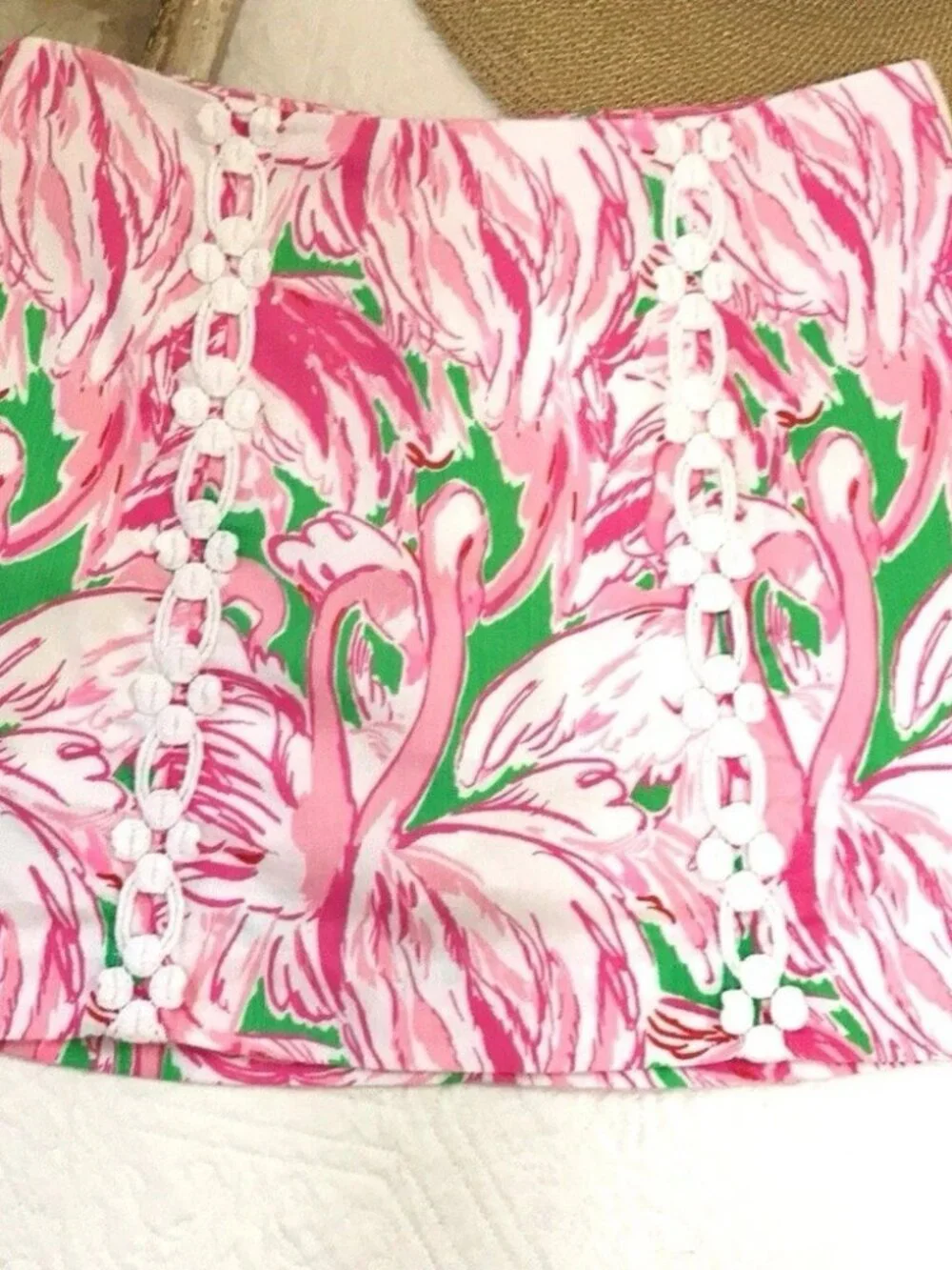 Lilly Pulitzer Flamingo Size 0 Print Skort 0070